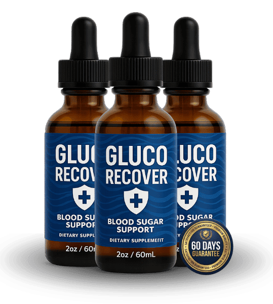 Gluco Recover blood sugar support supplement for healthy glucose metabolism and balanced energy